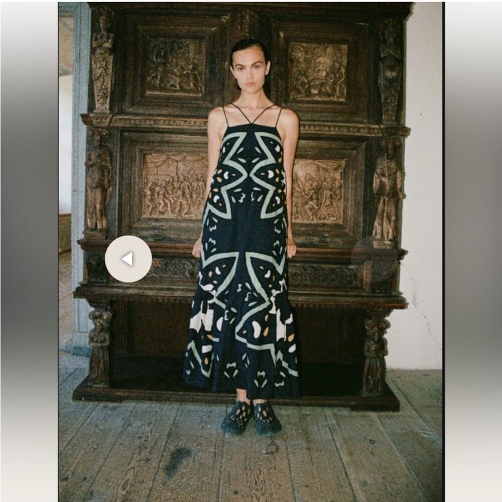 New! Sea SEA NY New York kaia kaleidoscope dress size small - Picture 9 of 11